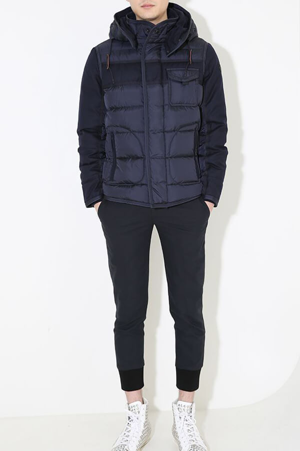 MONCLER モンクレールスーパーコピー 2016/17秋冬新作異素材MIXフード付ダウンRYAN 091 41392 85 53227
